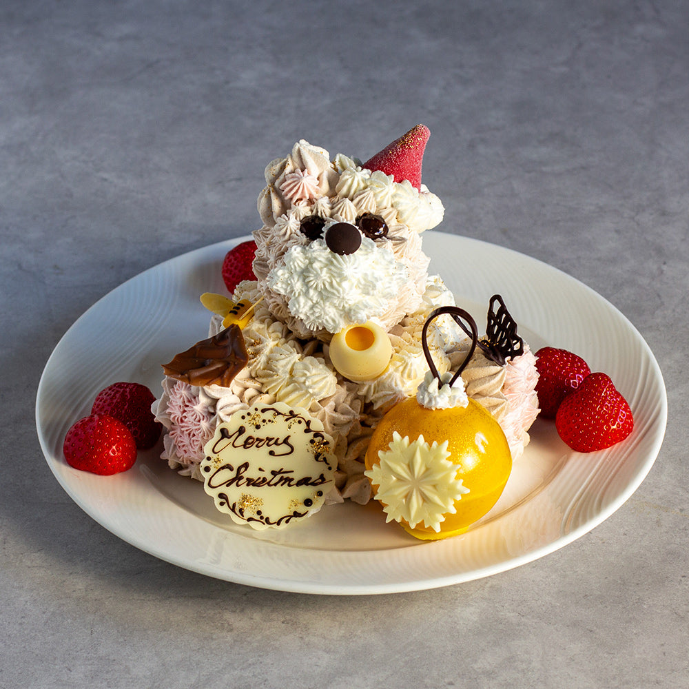 【来館引取り限定】クリスマスベア(15cm) ※各日15個限定