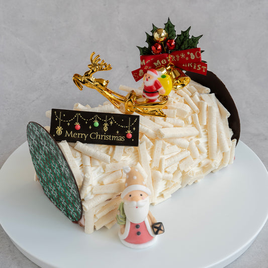 【来館引取り】ブッシュ・ド・ノエル　ブラン ※25台限定