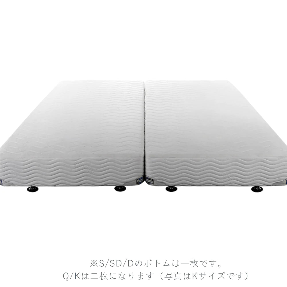 ヘブンリーベッド  ボトム& マットレス（7.5インチ・ピロートップ）