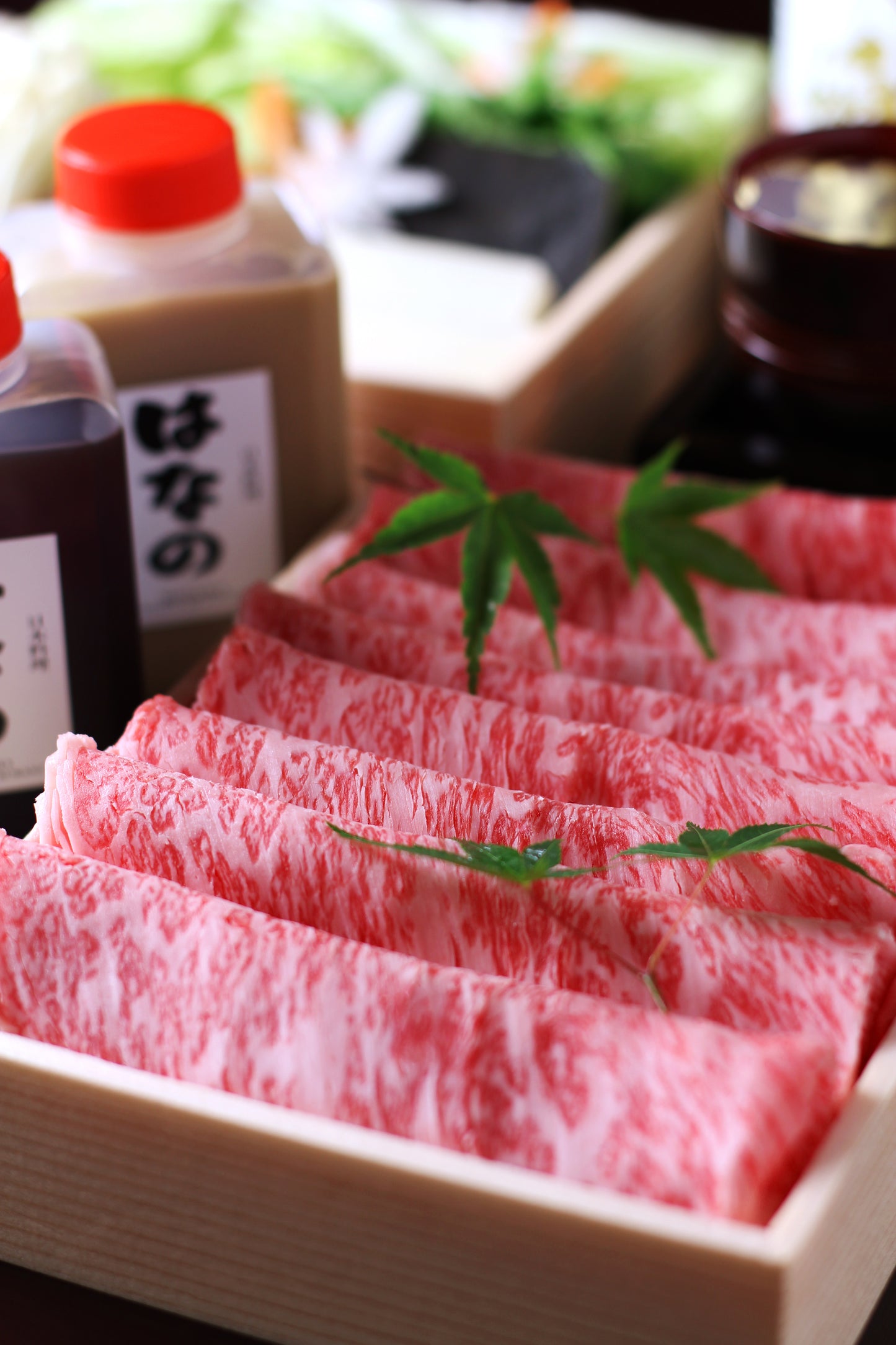 【送料込】日本料理「はなの」近江牛しゃぶしゃぶセット